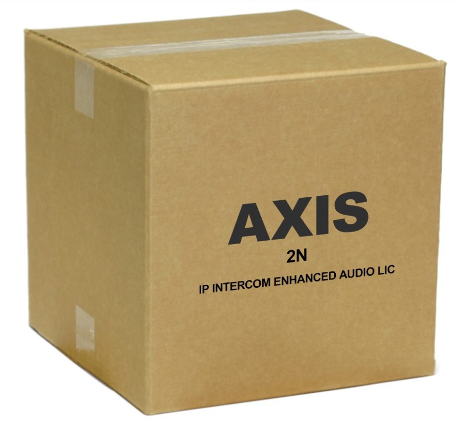 Axis 01376-001 2N IP Intercom License – Enhanced Audio