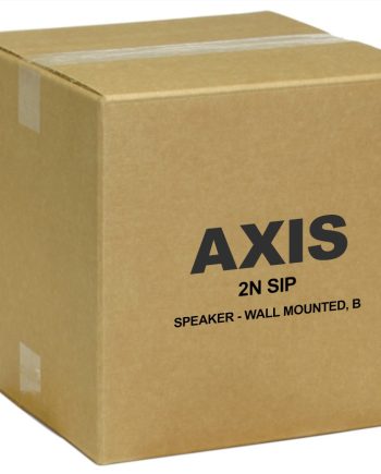 Axis 01431-001 Speaker, Wall Mount, Black