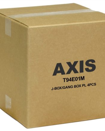 Axis 01495-001 T94E01M J-Box/Gang Box PL 4PCS