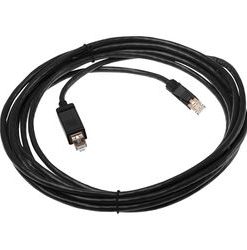 Axis 01552-001 F7301 Black Cable with RJ12 and Micro USB Connectors, 1 Meter