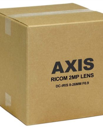 Axis 01577-001 Ricom 2 Megapixel DC-Iris, 8-26mm Lens, F0.9