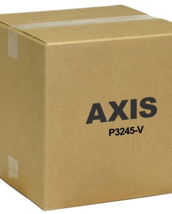 Axis 01591-001 Streamlined HDTV 1080p Outdoor Dome Camera, 3.4-8.9mm Lens