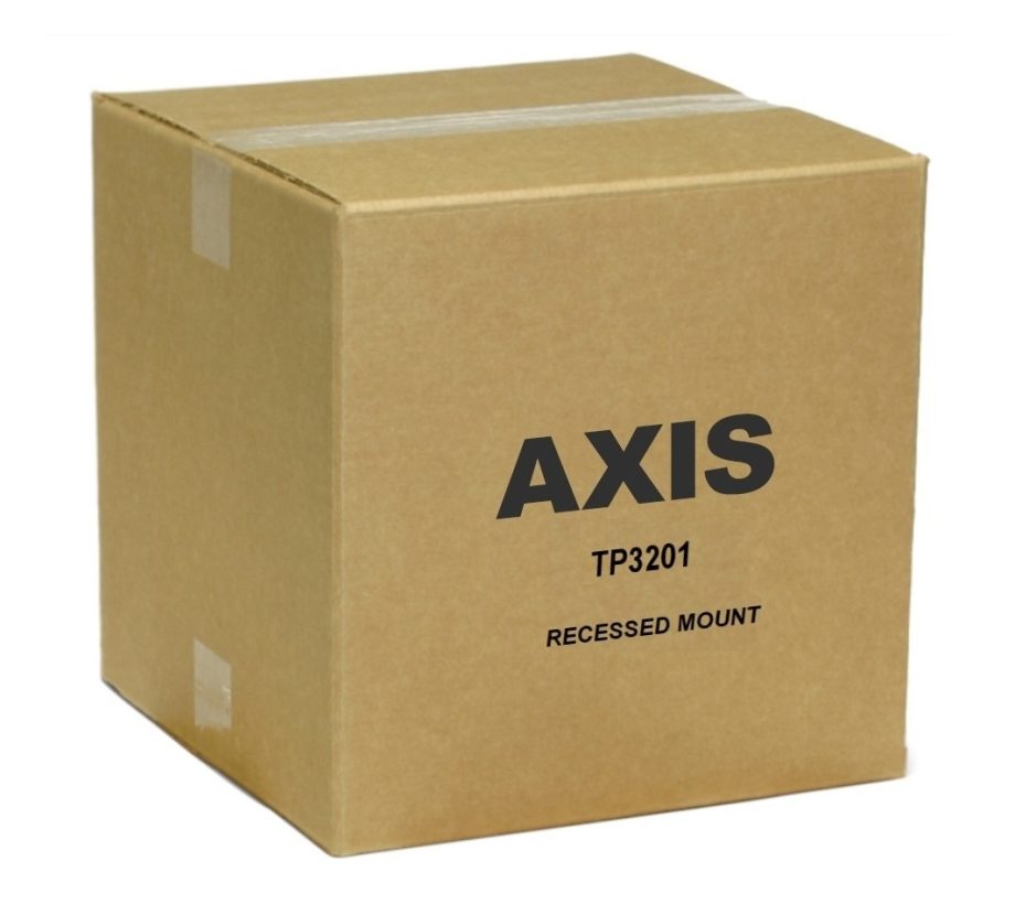 Axis 01757-001 TP3201 Recessed Mount for Dome Camera