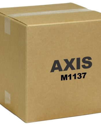 Axis 01769-001 M1137 5 Megapixel Indoor Bullet IP Camera, 2.8-13mm Lens