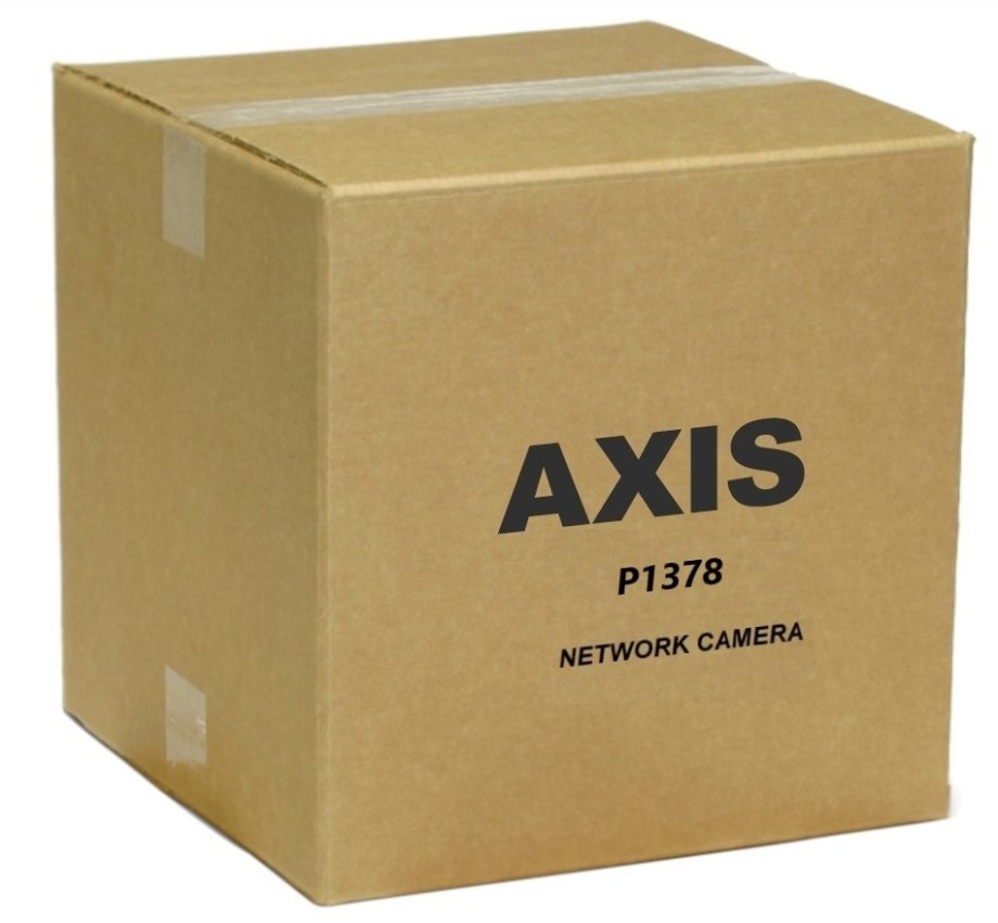 Axis 01810-001 P1378 8.5 Megapixel Indoor Network IP Bullet Camera, 3.9-10mm