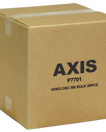 Axis 0319-051 P7701 1 Channel Video Decoder, Barebone Bulk 20-Pack