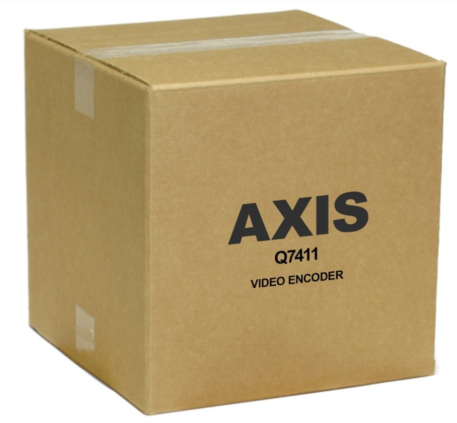 Axis 0518-004 Q7411 1CH High-Performance Video Encoder, PoE