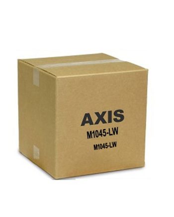 Axis 0812-004 M1045-LW 2 Megapixel Network IP IR Cube Camera, 2.8 mm Lens