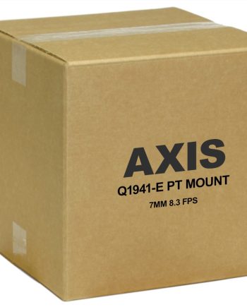 Axis 0969-001 Q1941-E PT 384×288 Network Outdoor Thermal Imaging Camera, 7mm Lens