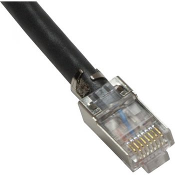 Platinum Tools 106243C RJ45 Cat6A/7, STP, Solid/Stranded, 28-26 AWG Connector, 10/Clamshell