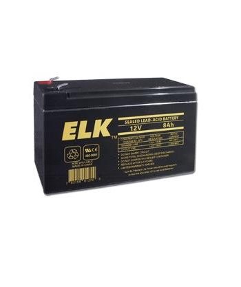 ELK 1280 Sealed Lead Acid Battery 12V 8.0Ah
