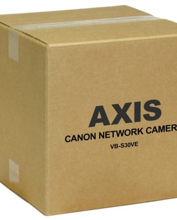 Axis 1387C001 VB-S30VE 2 Megapixel Outdoor Vandal-Resistant Compact PTZ Network Camera, 3.5X Motorized Lens