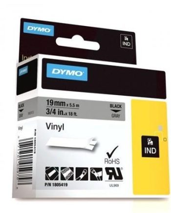 Dymo 1805419 RHINO 3/4″ Gray Vinyl