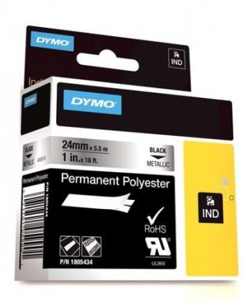 Dymo 1805434 RHINO 1″ Metalized Permanent Labels