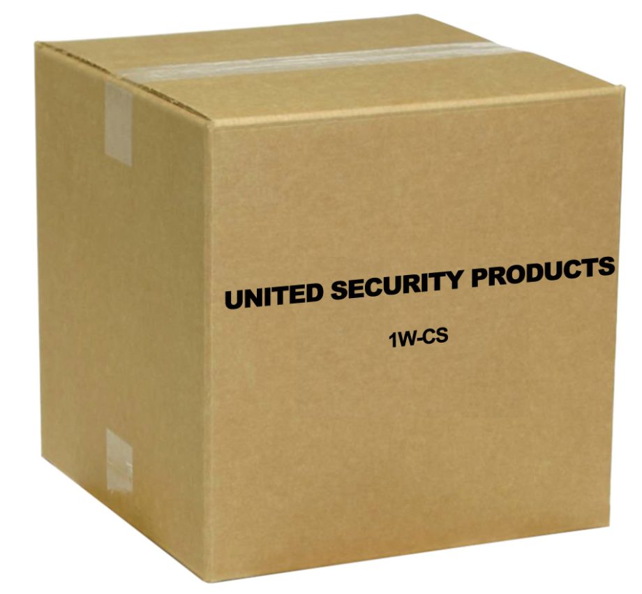 United Security Products 1W-CS CG-1W Shell and Parts