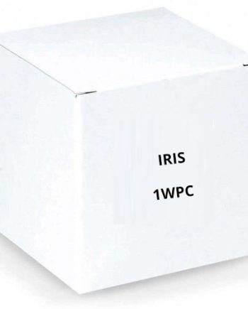 IRIS 1WPC Wall Plate Camera, 12VDC, 2.9mm Lens