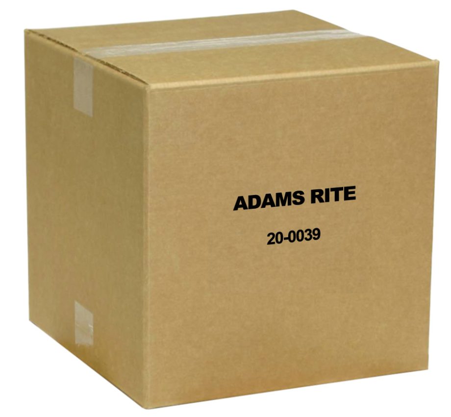 Adams Rite 20-0039 Label