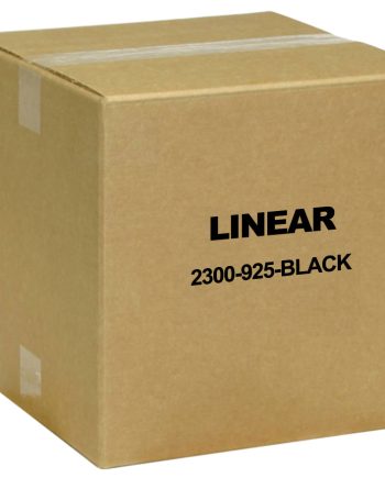 Linear 2300-925-BLACK Polyethylene Operator Cover SW, Black