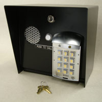 Linear 2520-410 Outdoor Intercom Station with Keypad and Gooseneck