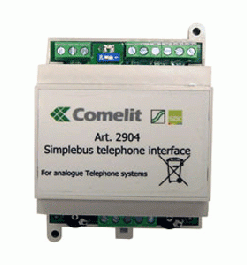 Comelit 2904UL Telephone Interface Module for SimpleBus2 and SimpleBus Color