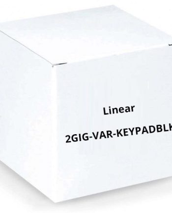 Linear 2GIG-VAR-KEYPADBLK Elegant Keypad Black