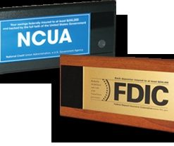 IRIS 2SCF-IP Teller Sign Camera with FDIC Sign