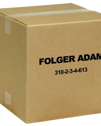 Folger Adam 310-2-3-4-613 Electric Strike Faceplate in Bronze Toned