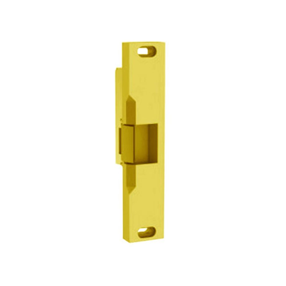 Folger Adam 310-4-24D-605 Fail Secure Fire Rated Electric Strike in Bright Brass