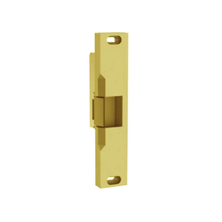 Folger Adam 310-4-24D-606 Fail Secure Fire Rated Electric Strike in Satin Brass