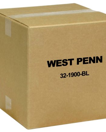 West Penn 32-1900-BL Boots for Modular Plugs Cat5E and Cat6 UTP, Blue