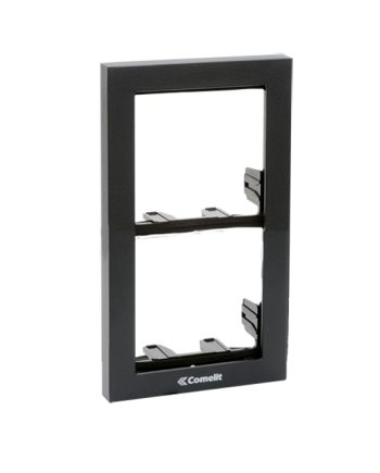 Comelit 3311-2A Module-Holder Frame Complete With Cornice For 2 Module