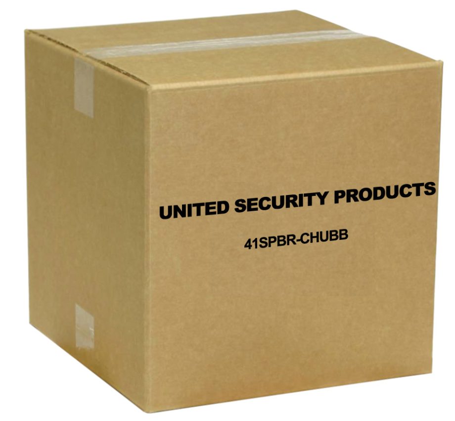 United Security Products 41SPBR-CHUBB Wide Gap Standard Surface Contact with Covers & Spacers, 1.0″ Gap, SPDT