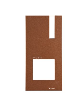 Comelit 4793MC Corten Faceplate for Quadra Entrance Panel with Buttons