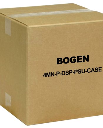 Bogen 4MN-P-DSP-PSU-CASE 4MN-P with Separate DSP and PSU, 25′ Speaker Cable, MP-3 Digital Audio Player