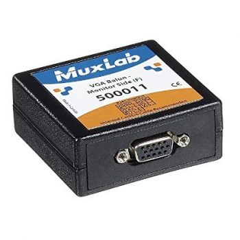 MuxLab 500011 VGA Balun, DB15F Monitor Side