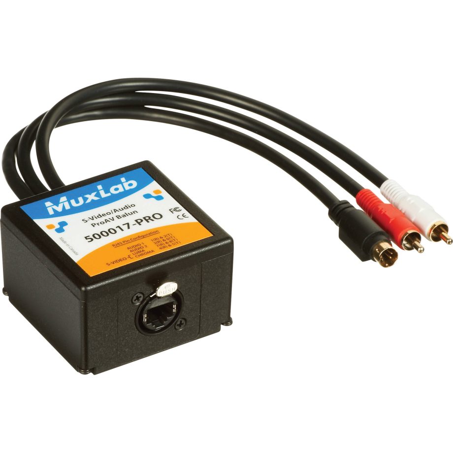 MuxLab 500017-PRO S-Video / Audio ProAV Balun