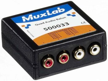 MuxLab 500033 Quad Audio Balun