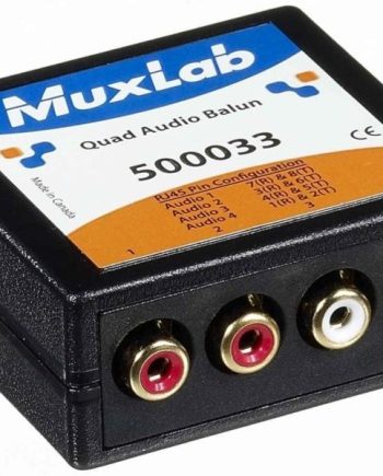 MuxLab 500033 Quad Audio Balun