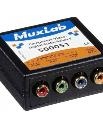MuxLab 500051 Component Video/Digital Audio Balun, Female