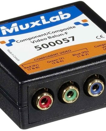 MuxLab 500057 Component / Composite Video Balun, Female