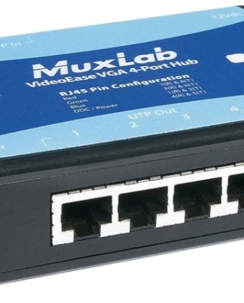 MuxLab 500150 VGA Distribution Hub, 4 Ports, 110V