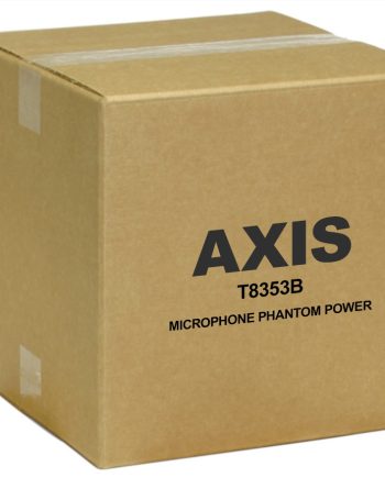 Axis 5033-541 T8353B  High Performance All-around Microphone, Phantom Power