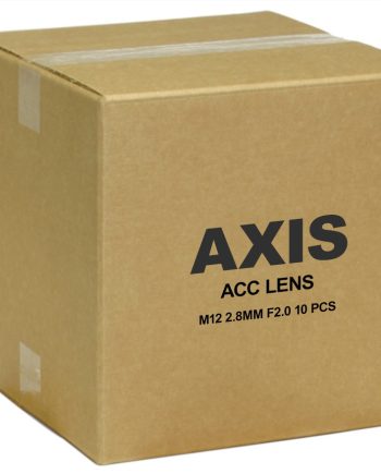 Axis 5504-951 M12 Mount Megapixel 2.8mm Lens (10-Pack)