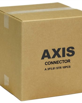 Axis 5505-281 Connector A 3-pin 3.81 Straight (10-Pack)