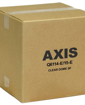 Axis 5506-521 Clear Dome for Q6114-E/Q6115-E, 5 Pieces