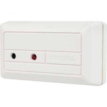 GE Security Interlogix 5815A-W Acoustic Glassbreak Sensor, Tamper, White