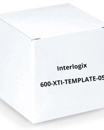 GE Security Interlogix 600-XTI-TEMPLATE-05 Blue, Lines, Gradient, Replacement Template for Simon XTI