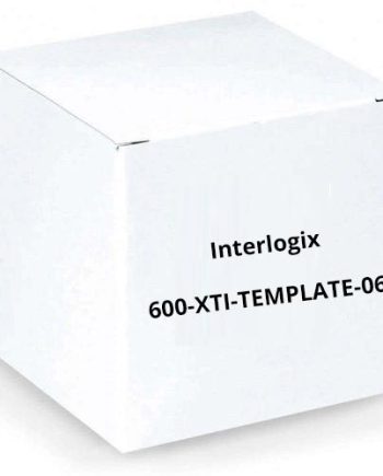 GE Security Interlogix 600-XTI-TEMPLATE-06 Black-Blue, Gradient, Replacement Template for Simon XTI