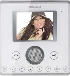 Comelit 6101WM Planux Touch Screen Monitor With Memory-White