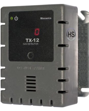 Macurco TX-12-HS 120V Hydrogen Sulfide H2S Fixed Gas Detector Controller and Transducer